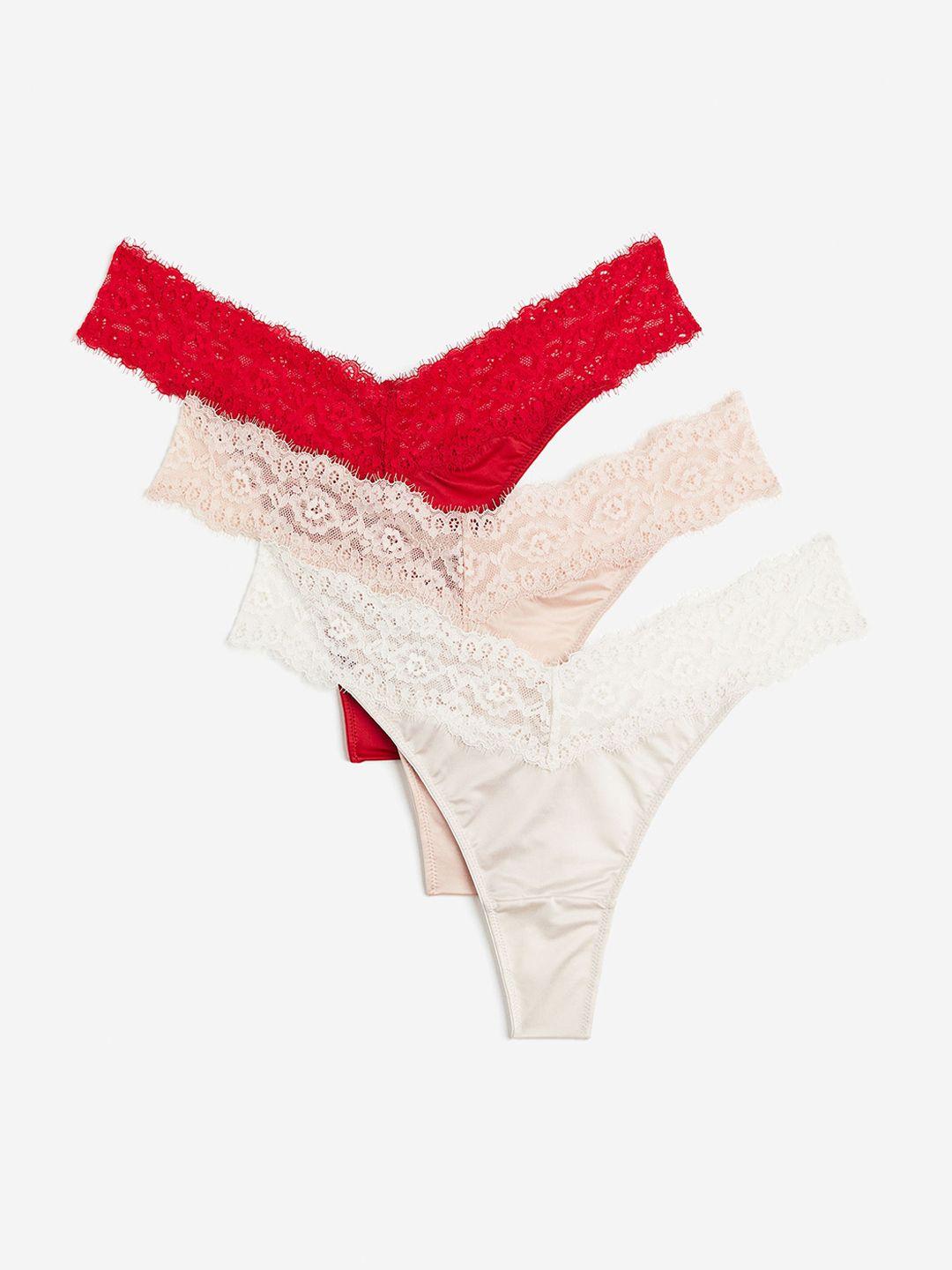 h&m 3-pack thong briefs