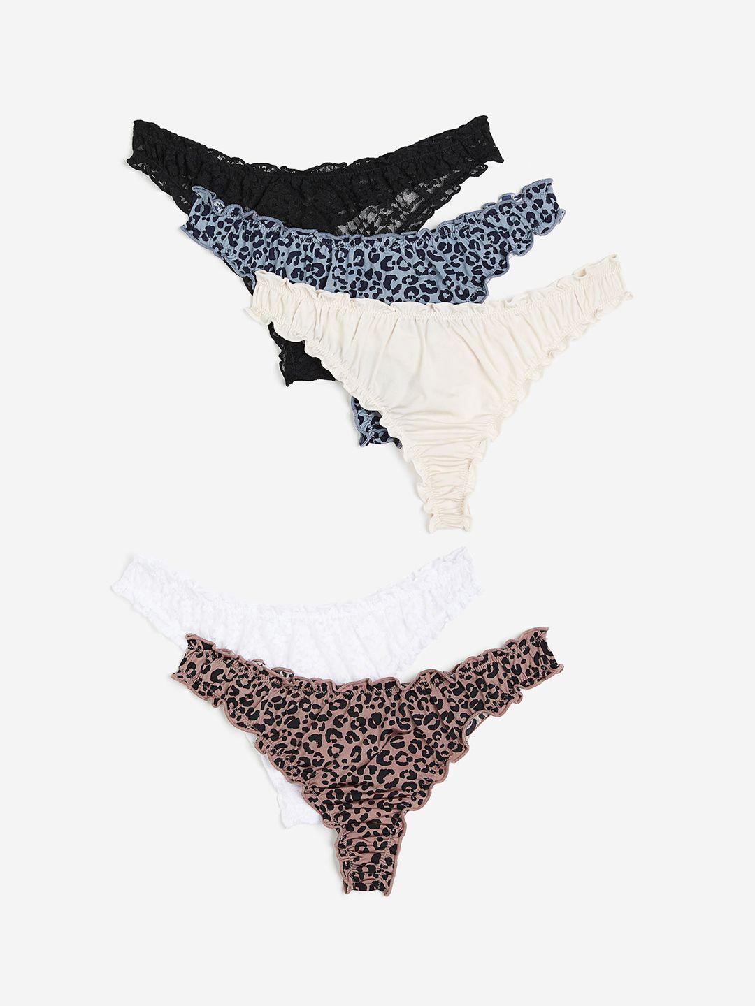 h&m 5-pack thong briefs