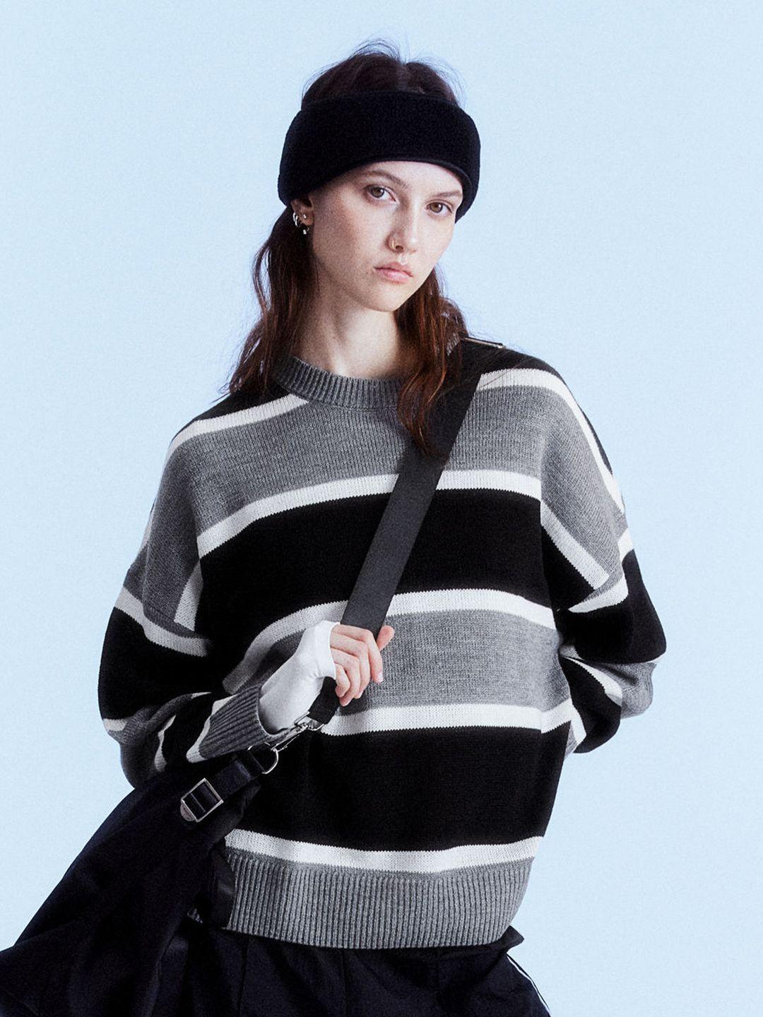 h&m acrylic jacquard-knit jumper