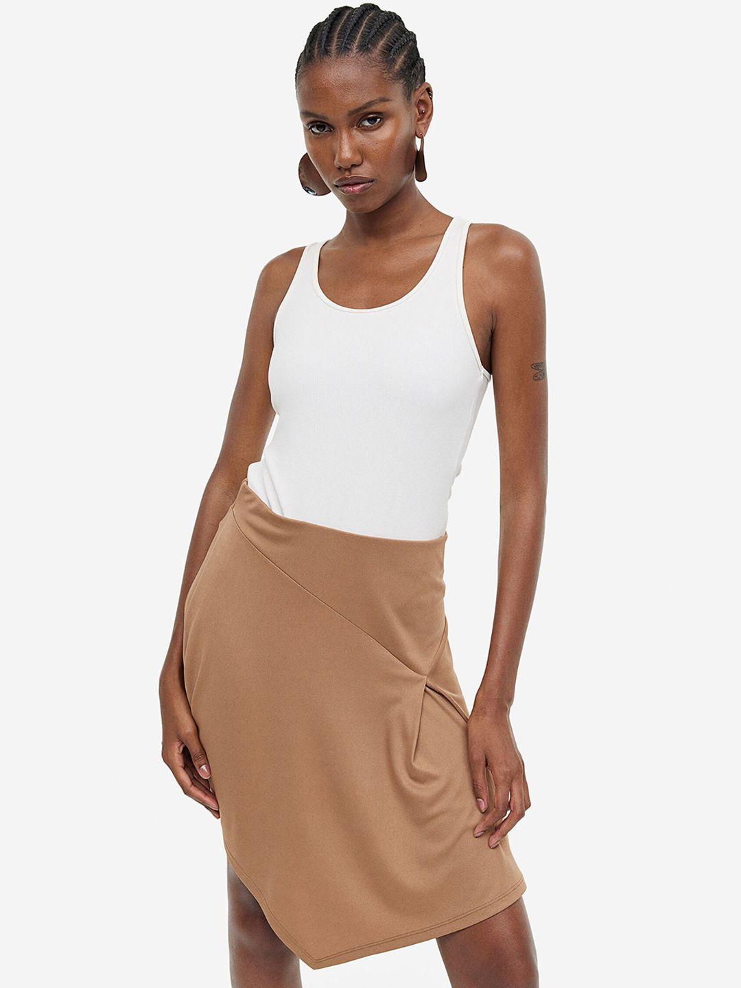 h&m asymmetric skirt