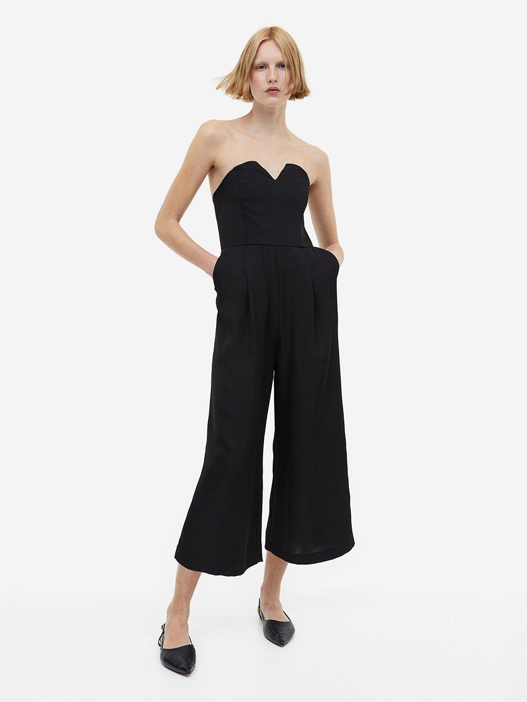 h&m bandeau jumpsuit