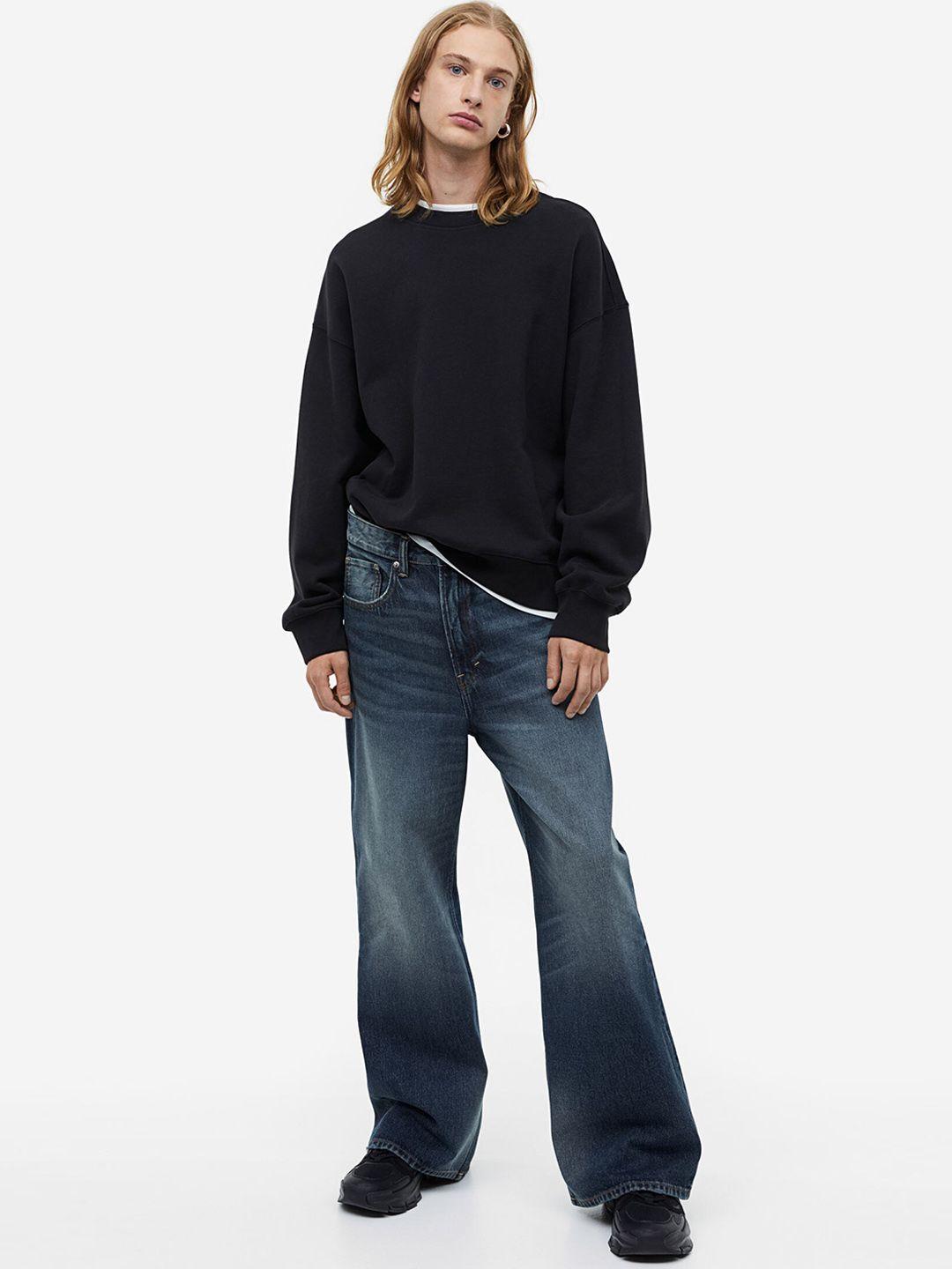 h&m bootcut loose jeans