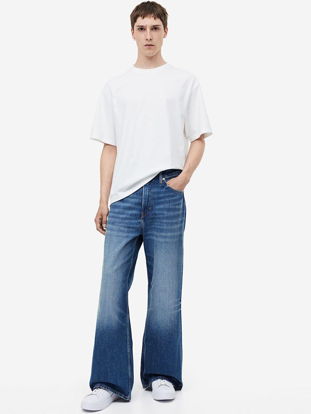 h&m bootcut loose jeans