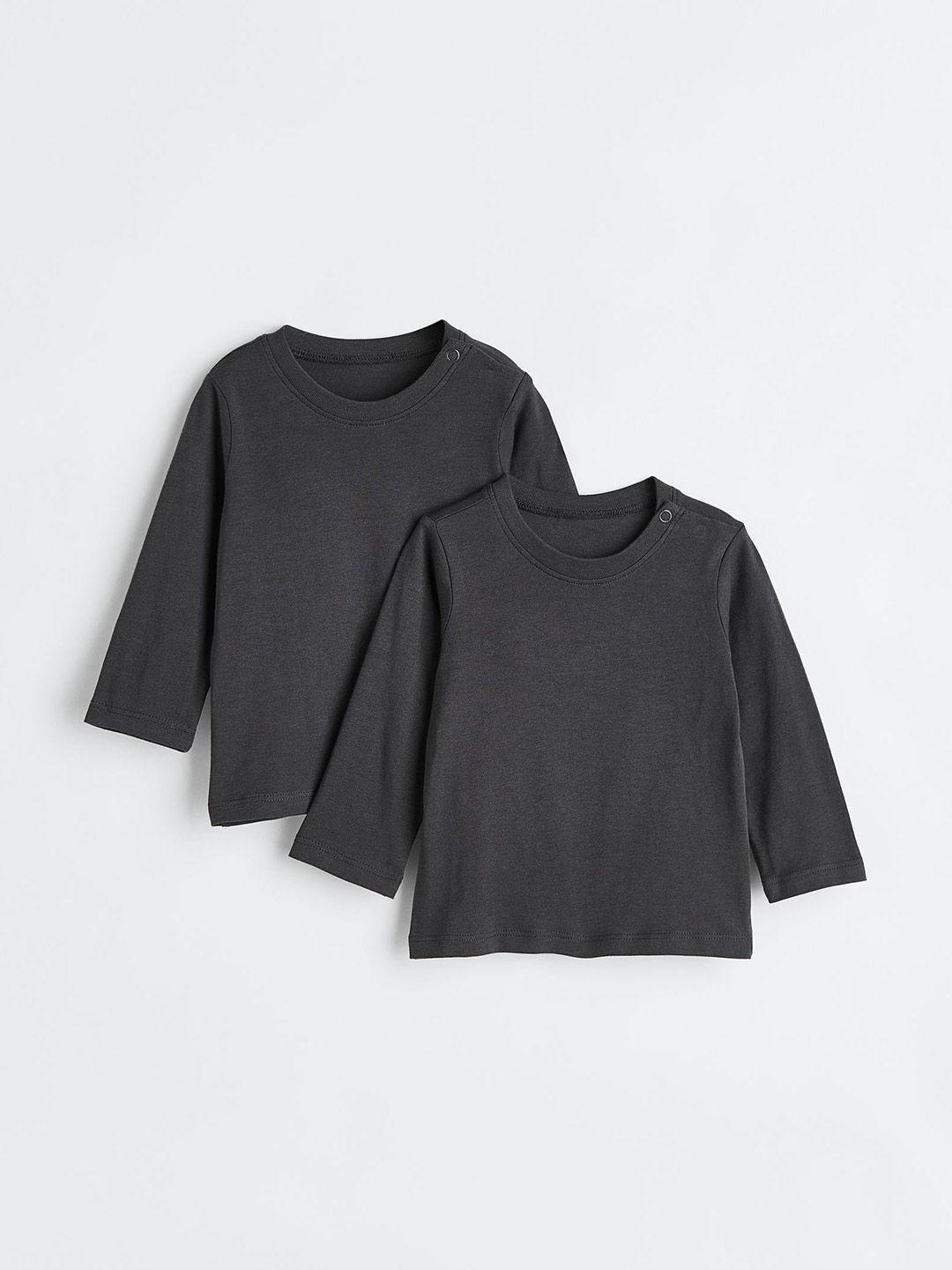 h&m boys 2-pack cotton jersey tops