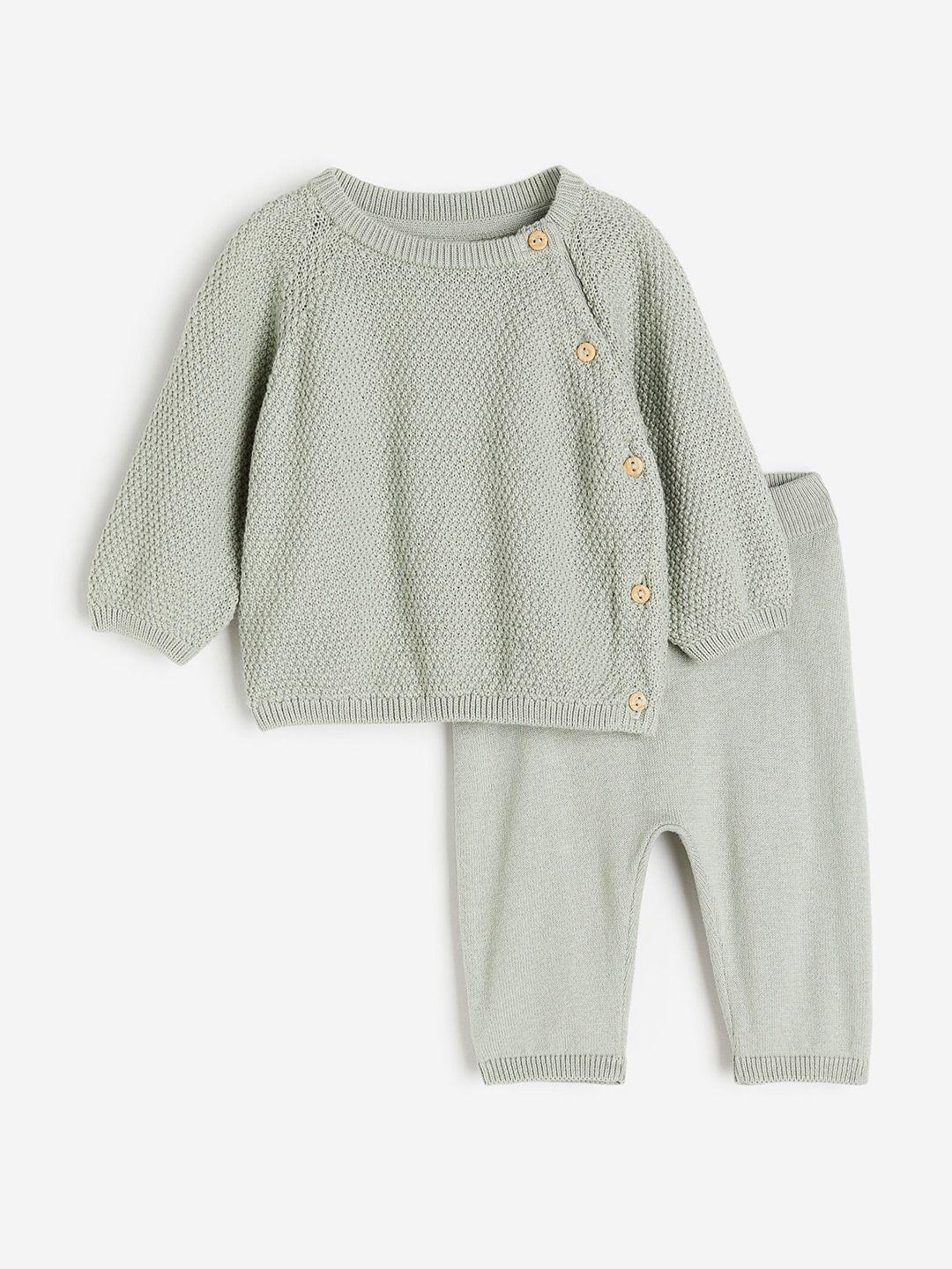 h&m boys 2-piece knitted pure cotton set