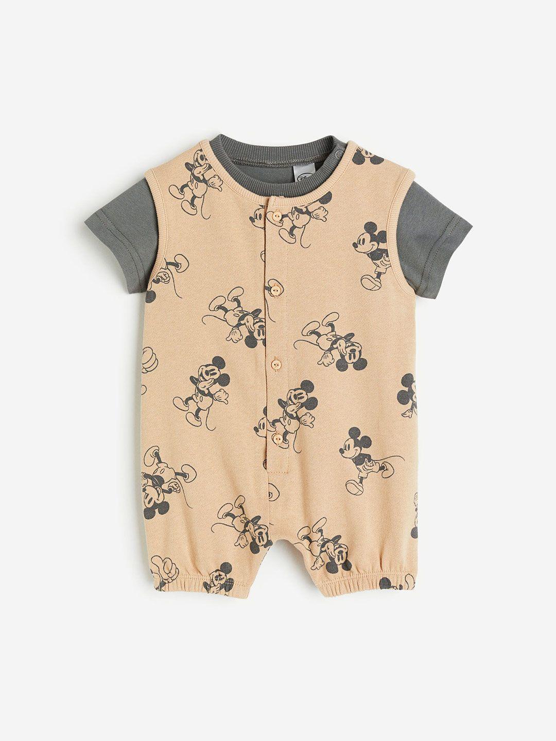 h&m boys 2-piece printed pure cotton set