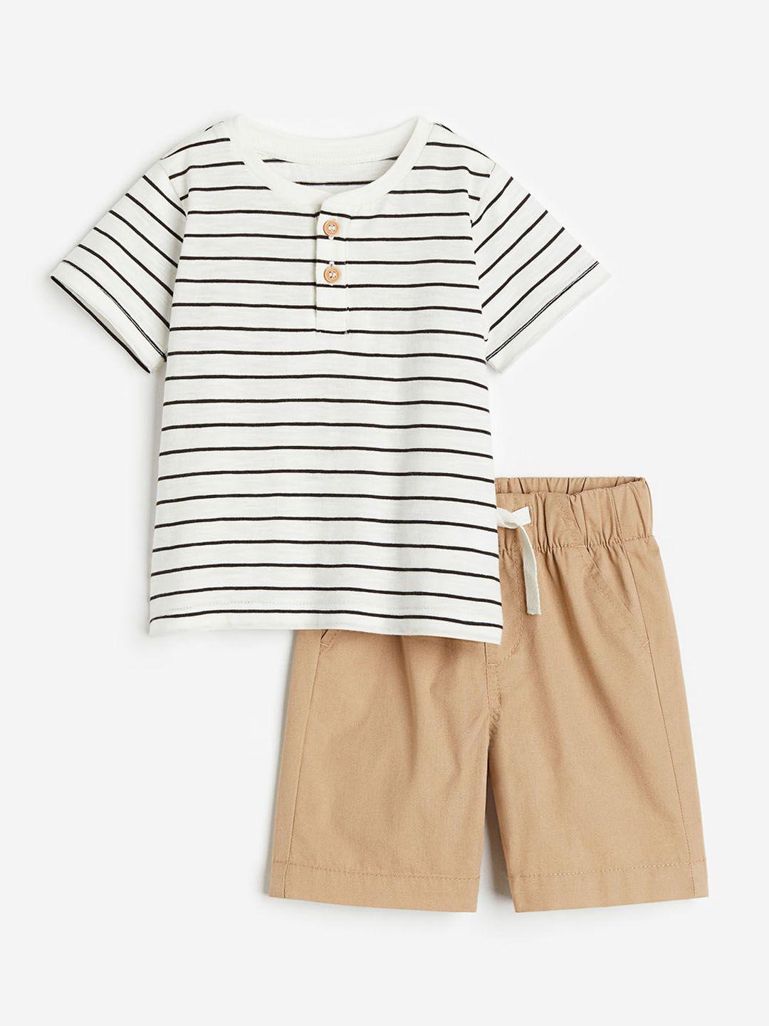 h&m boys 2-piece pure cotton set