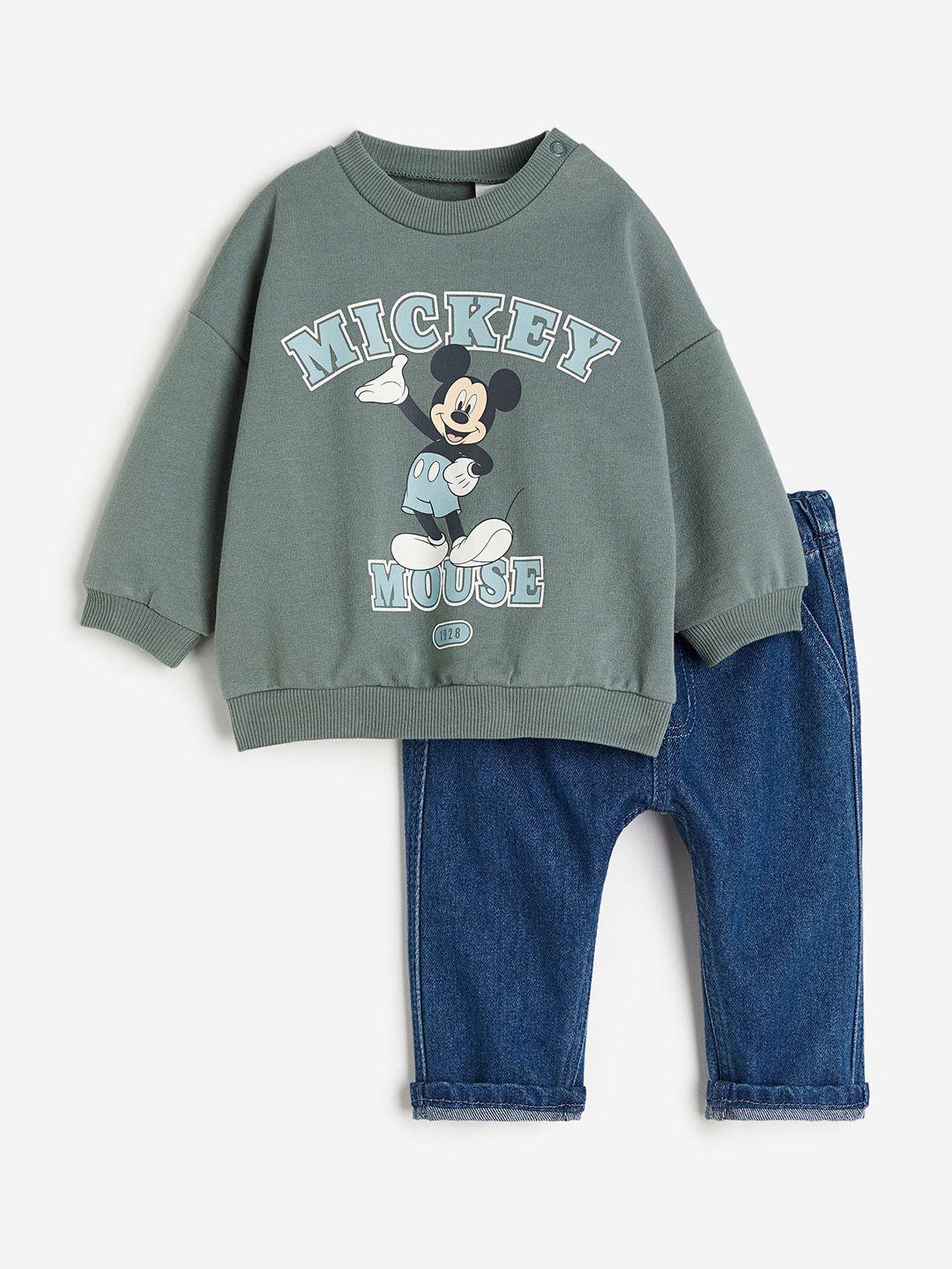 h&m boys 2-piece sweatshirt and joggers set