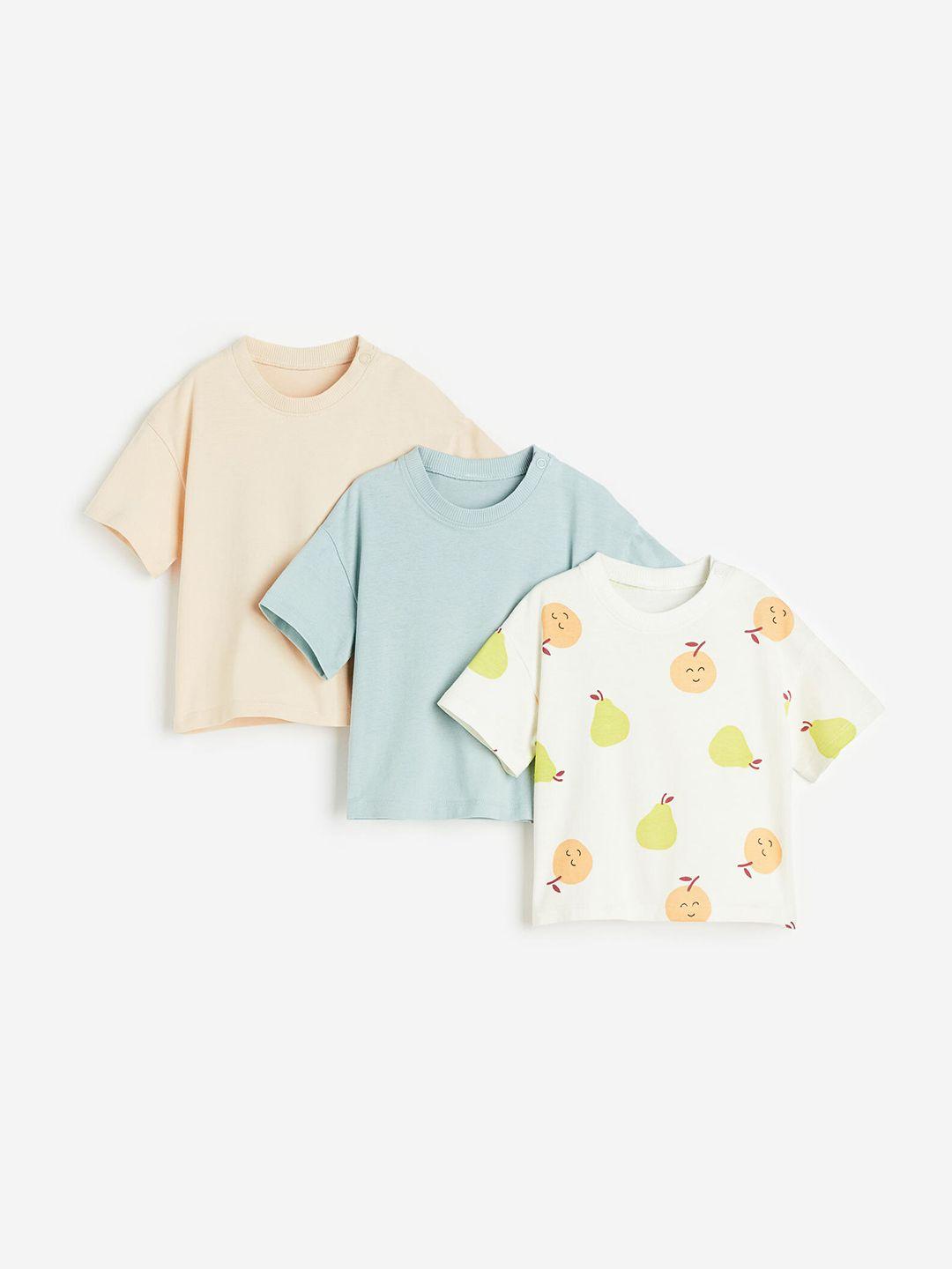 h&m boys 3-pack pure cotton t-shirts