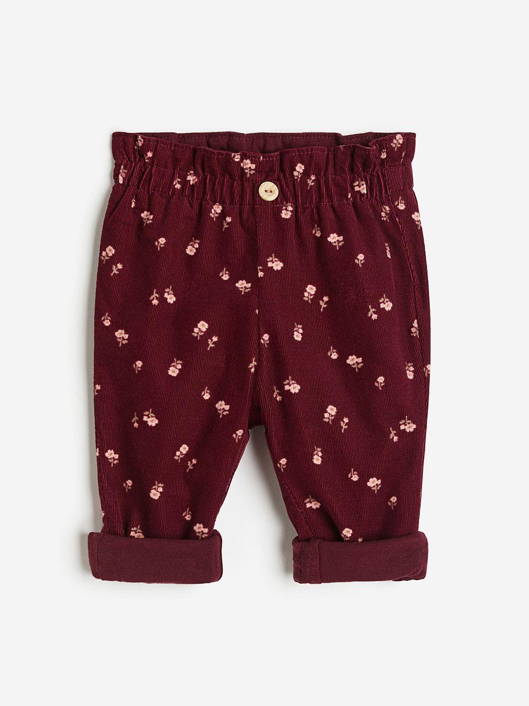 h&m boys lined corduroy trousers