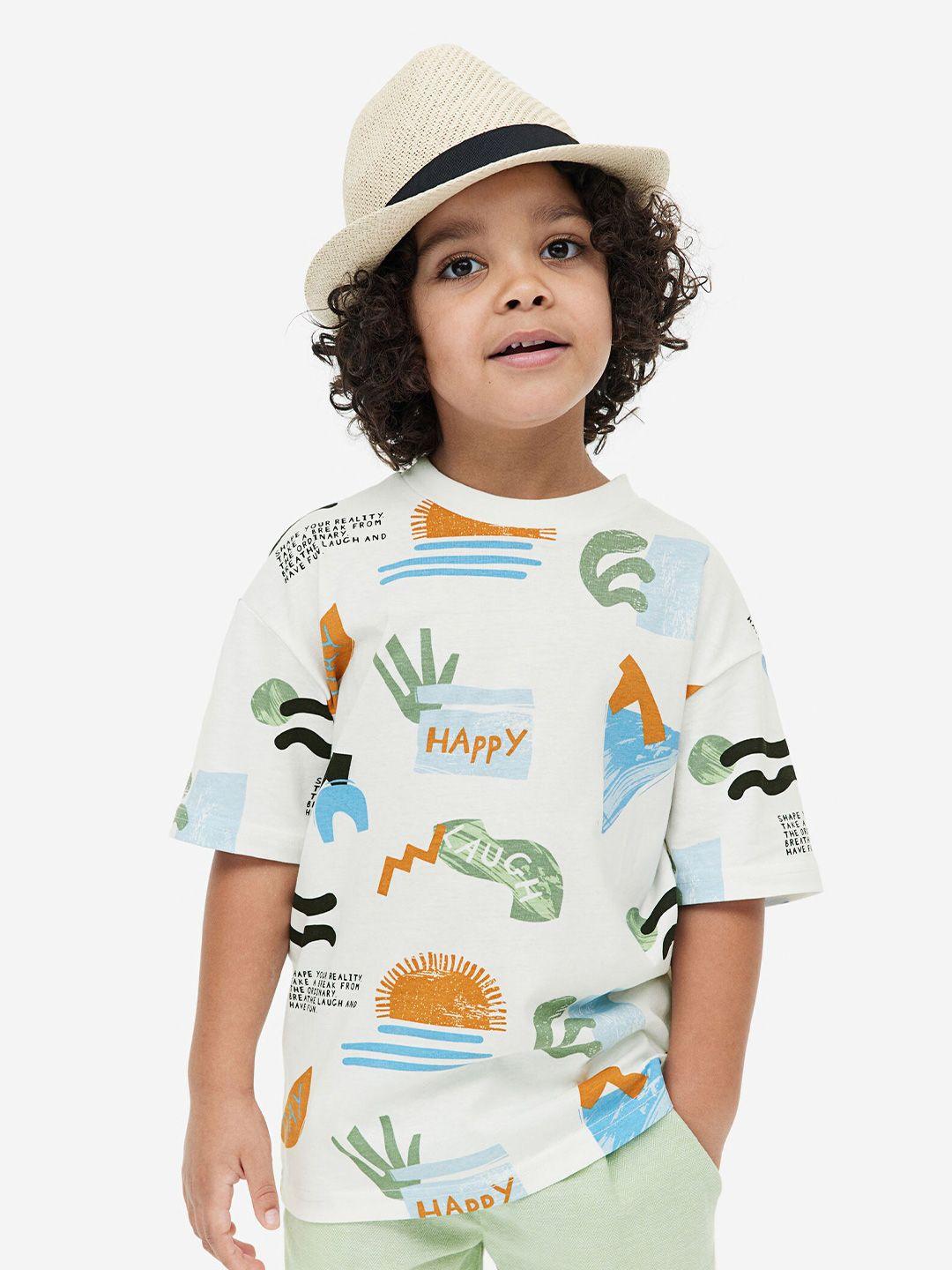 h&m boys oversized jersey t-shirt