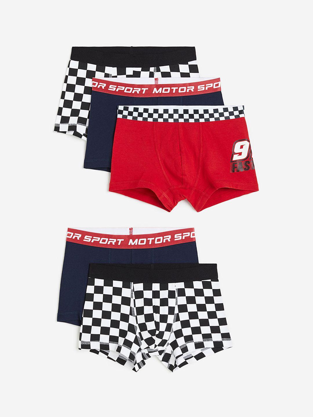 h&m boys pack of 5 boxer shorts