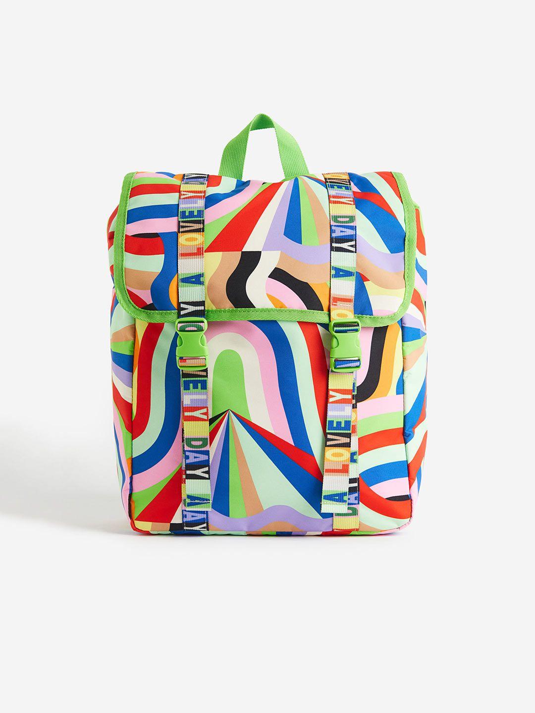 h&m boys patterned backpack