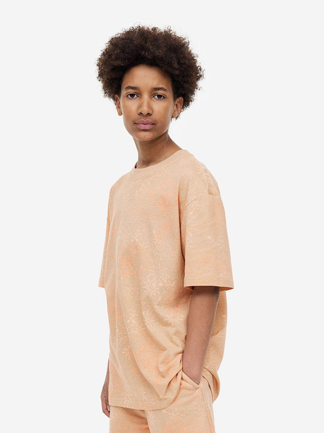 h&m boys printed cotton jersey t-shirt