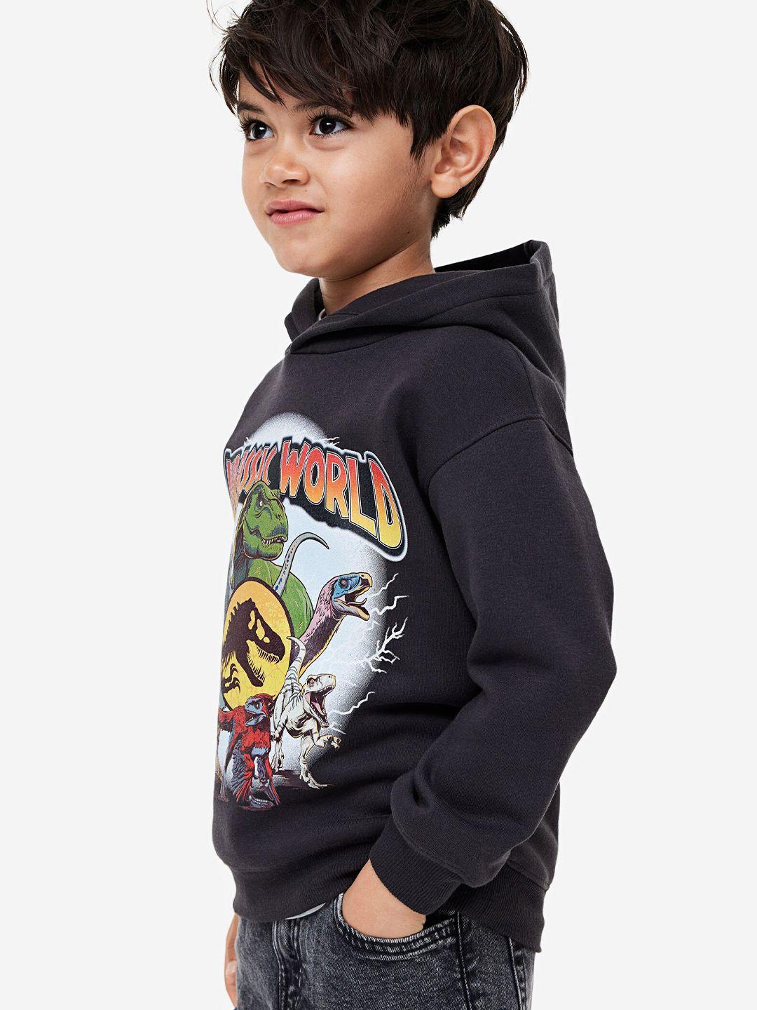 h&m boys printed hoodie