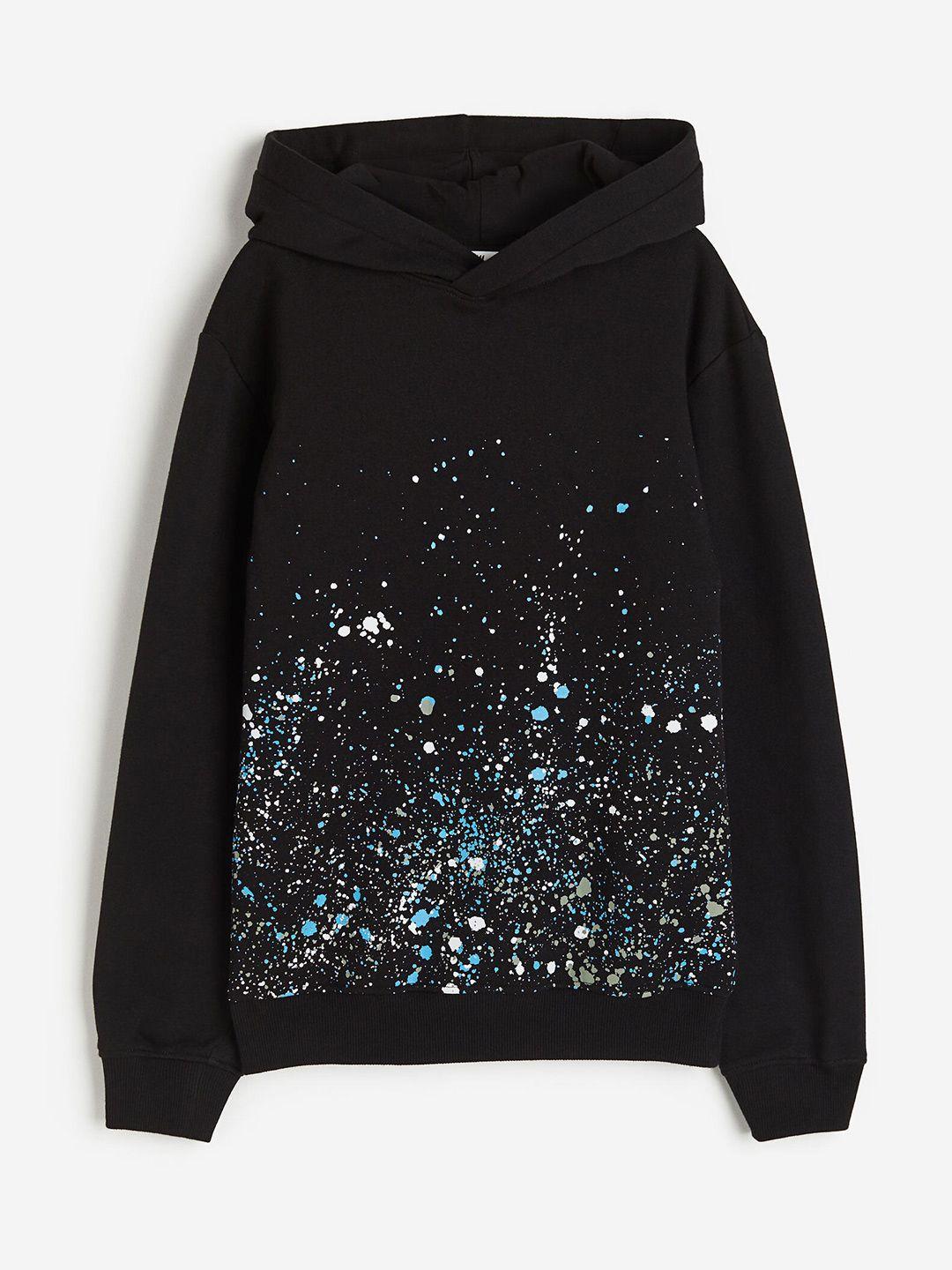 h&m boys printed hoodie