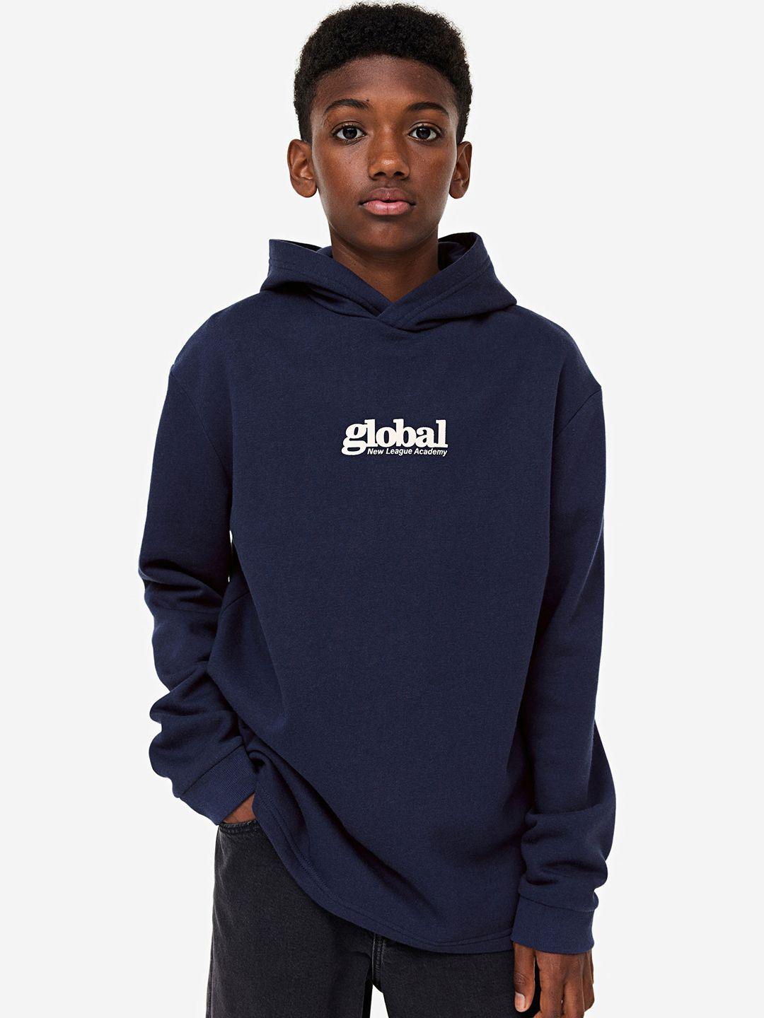 h&m boys printed hoodie