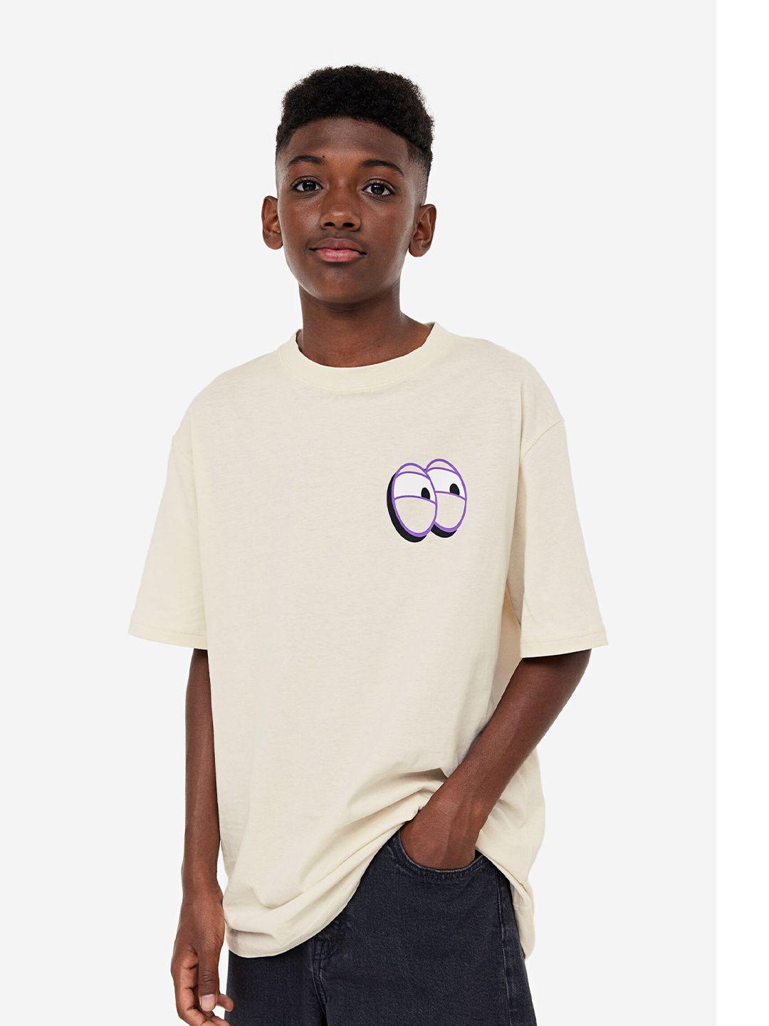 h&m boys printed jersey t-shirt