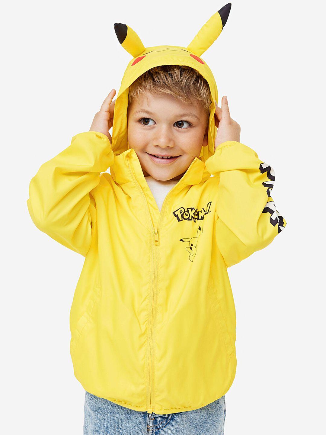 h&m boys printed windbreaker