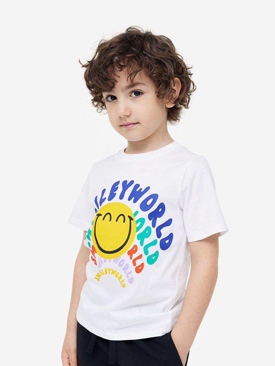 h&m boys pure cotton printed t-shirt