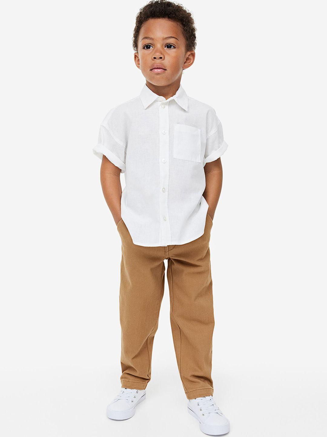 h&m boys relaxed fit twill chinos