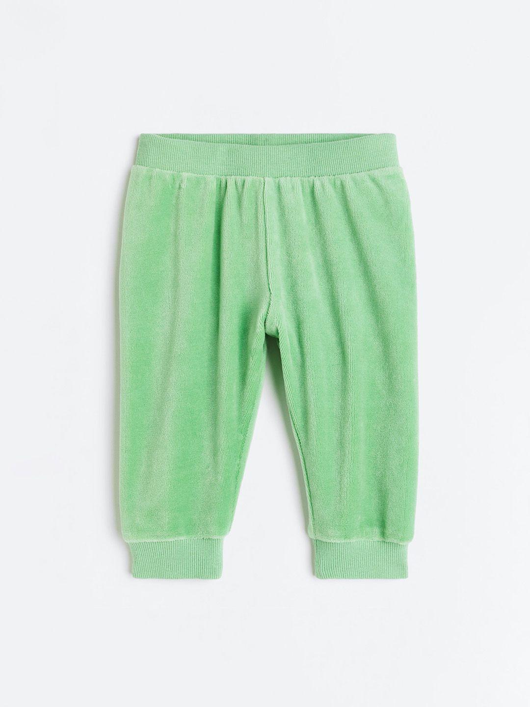 h&m boys velour joggers