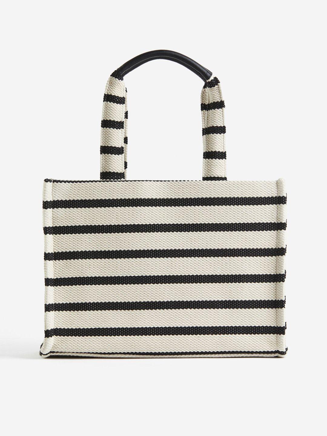 h&m cotton-blend shopper