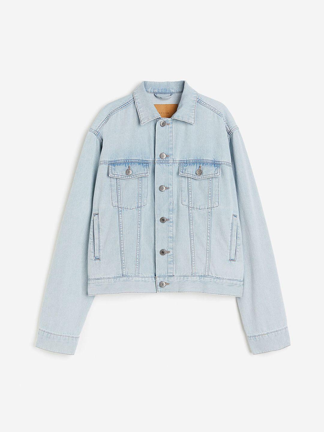 h&m feather soft denim jackets