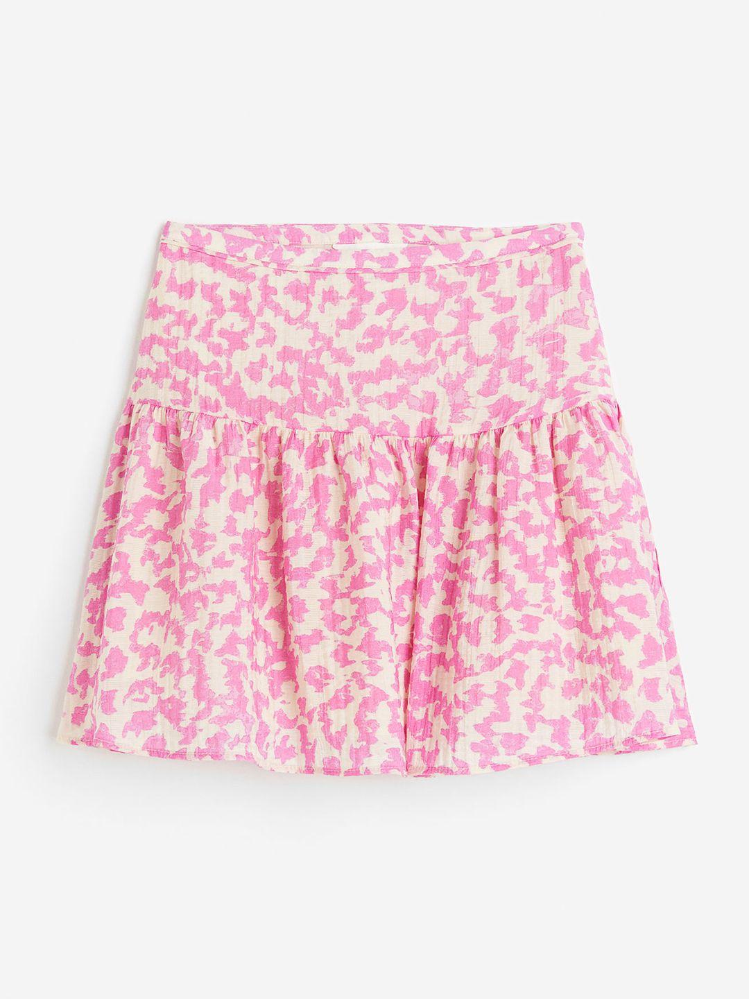 h&m flared skirt