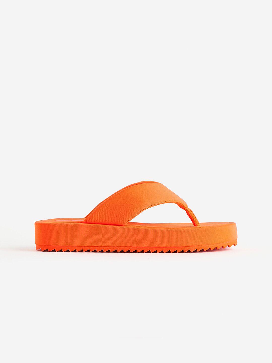 h&m flatform flip-flops