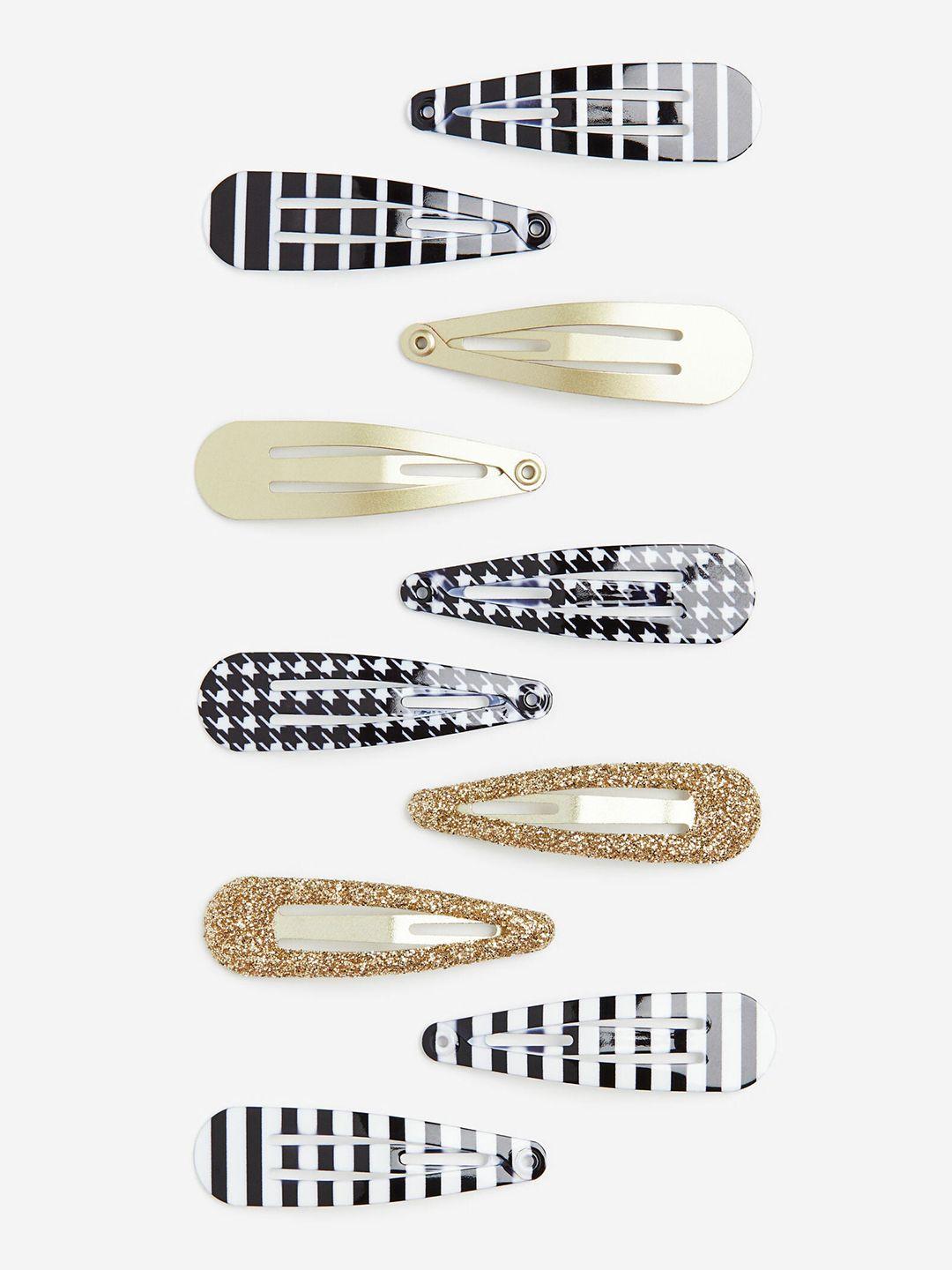 h&m girls 10-pack hair clips