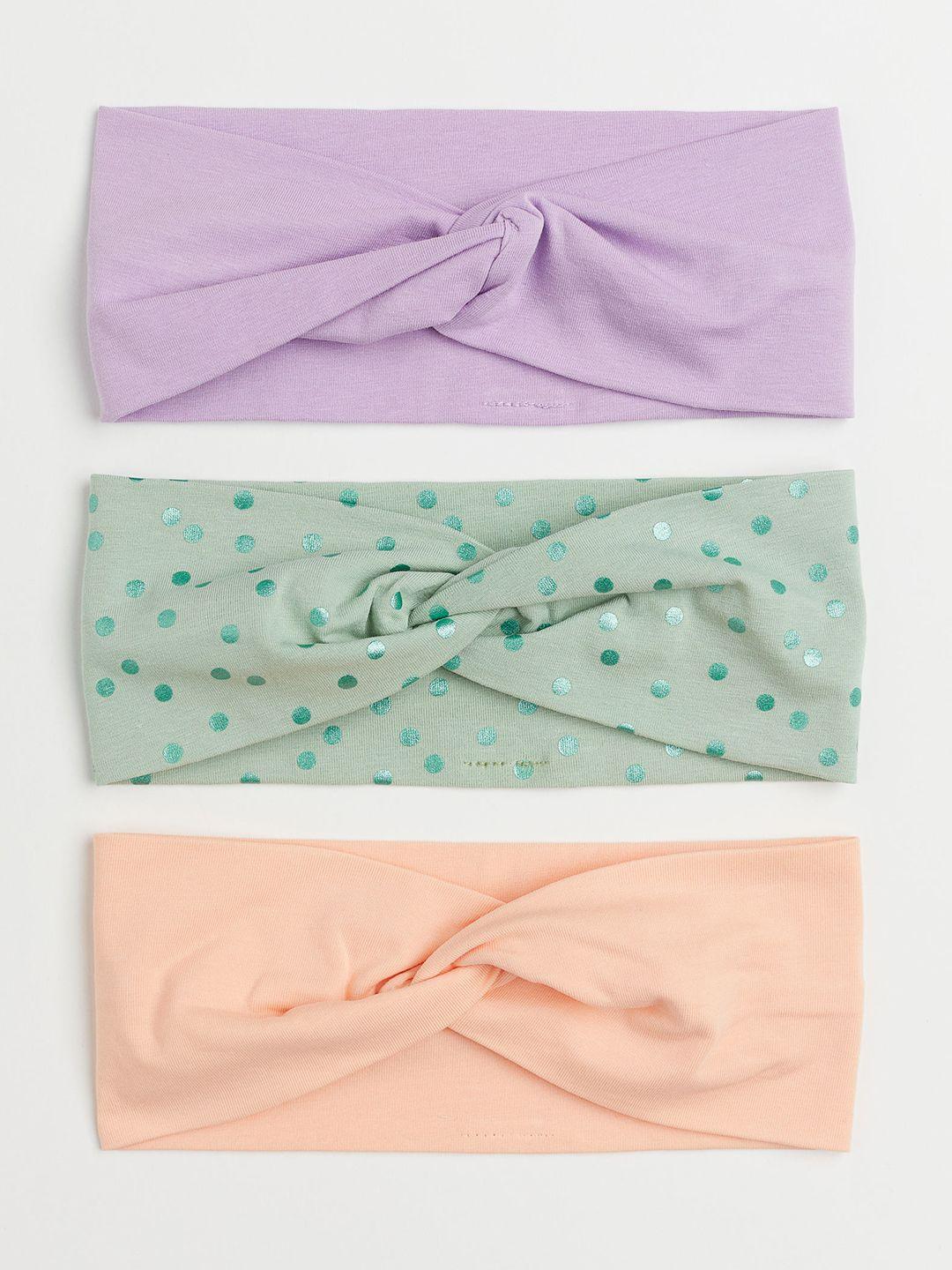 h&m girls 3-pack hairbands