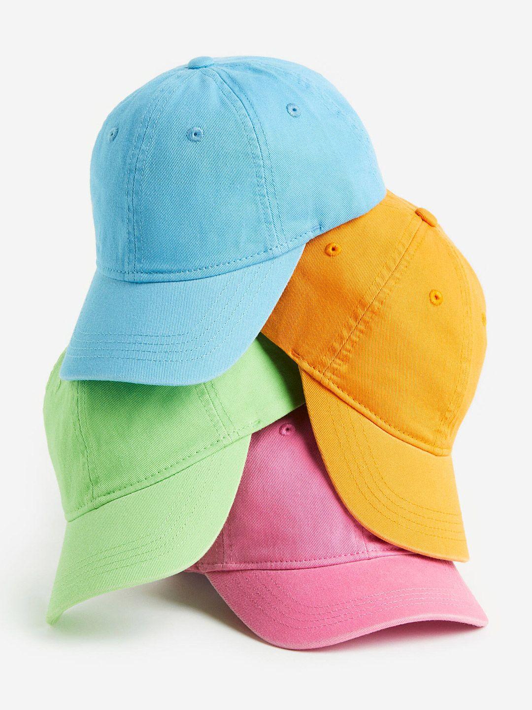 h&m girls pure cotton twill cap