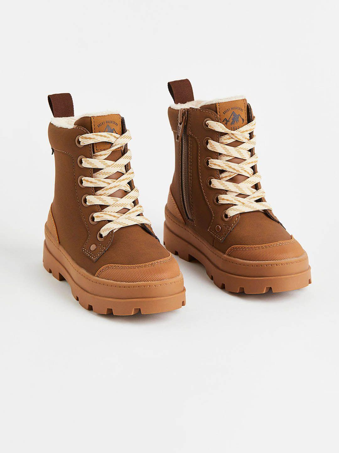 h&m girls waterproof boots