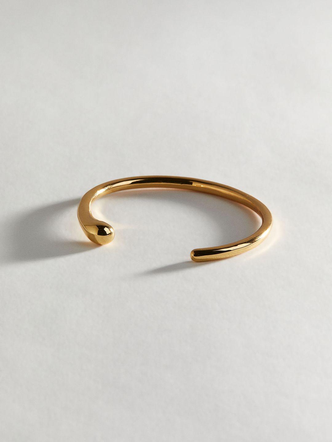 h&m gold-plated bangle