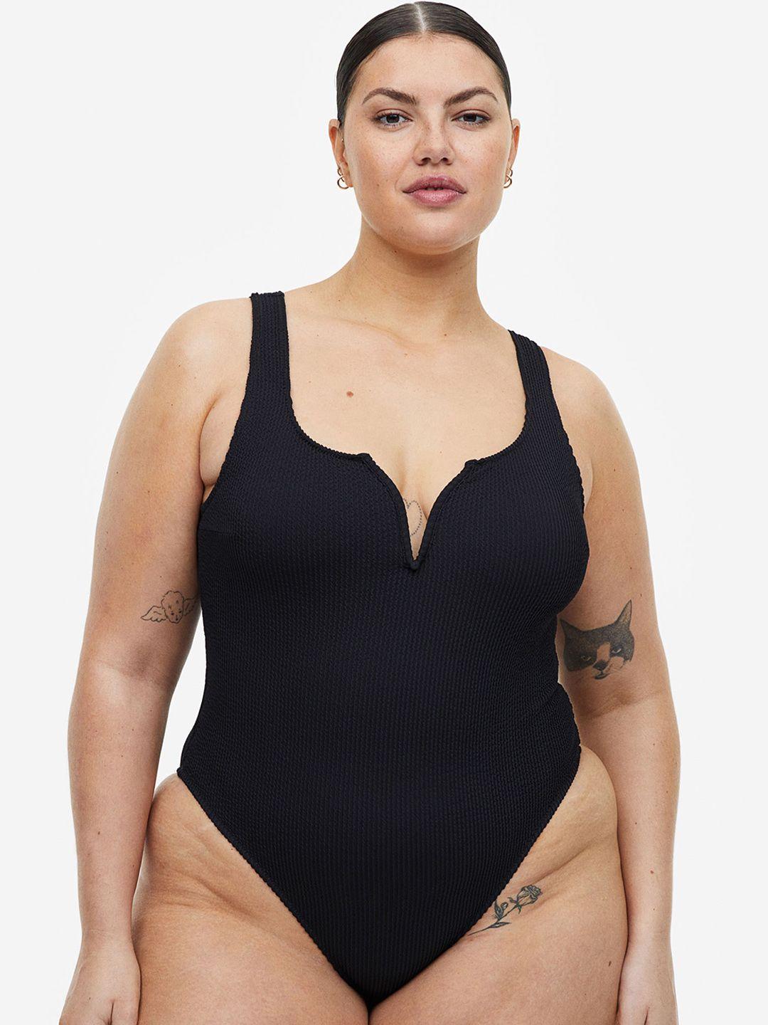 h&m high-leg swimsuit