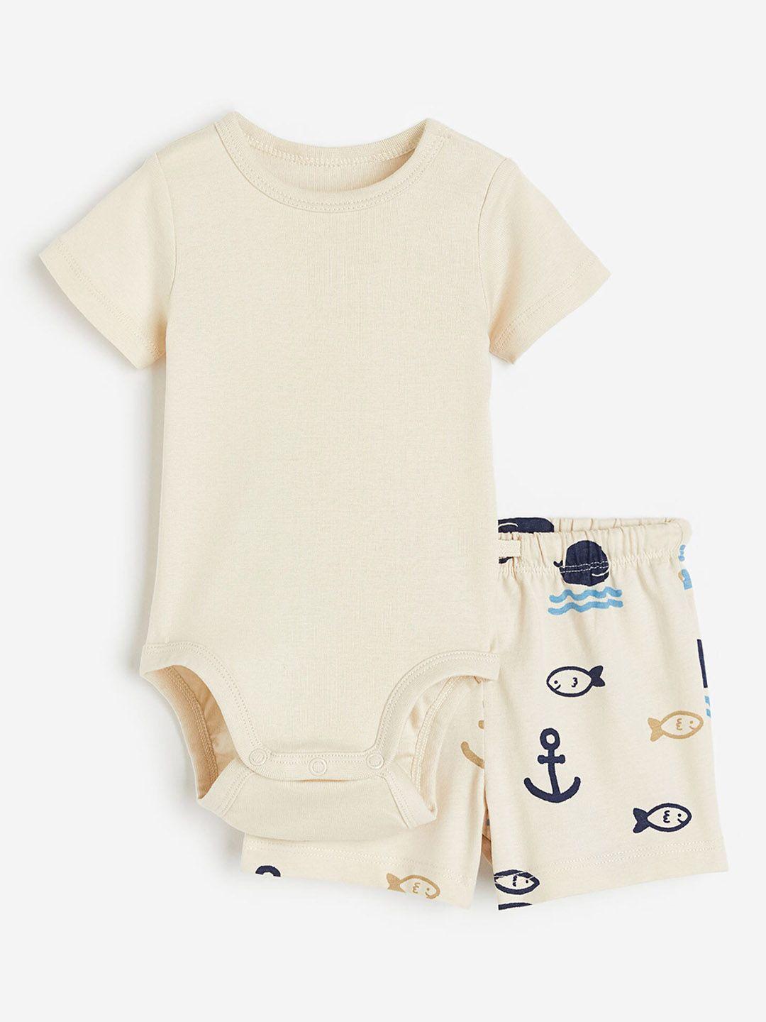 h&m infant boys 2-piece cotton set