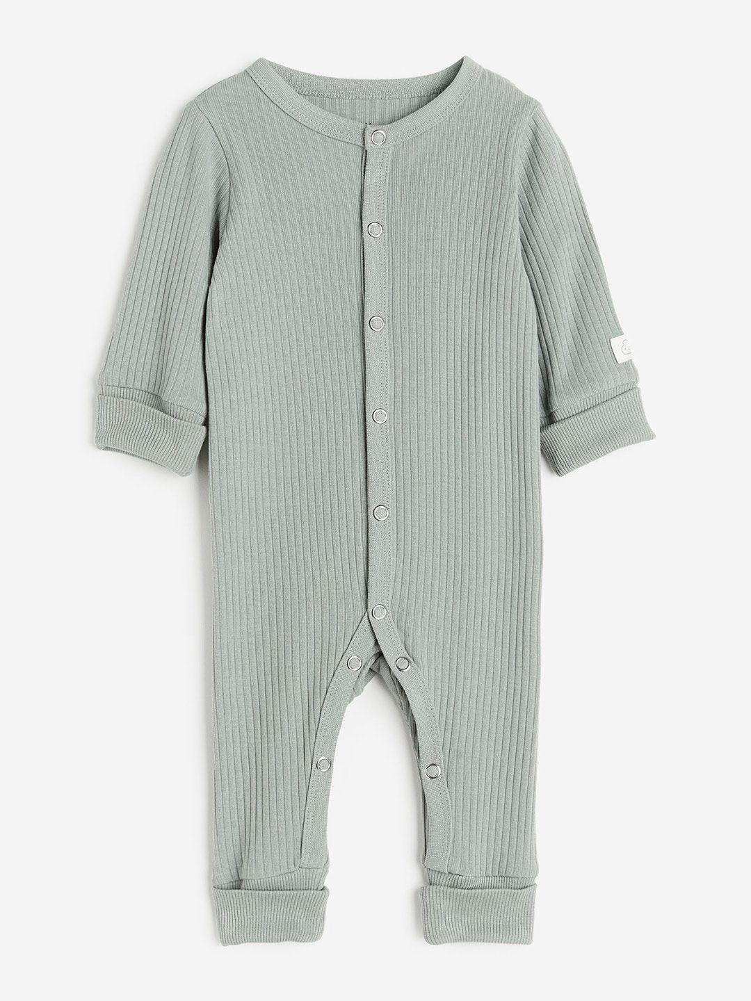 h&m infant boys pure cotton adjustable-fit romper suit