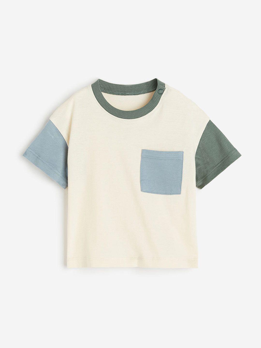 h&m infant boys pure cotton jersey t-shirt