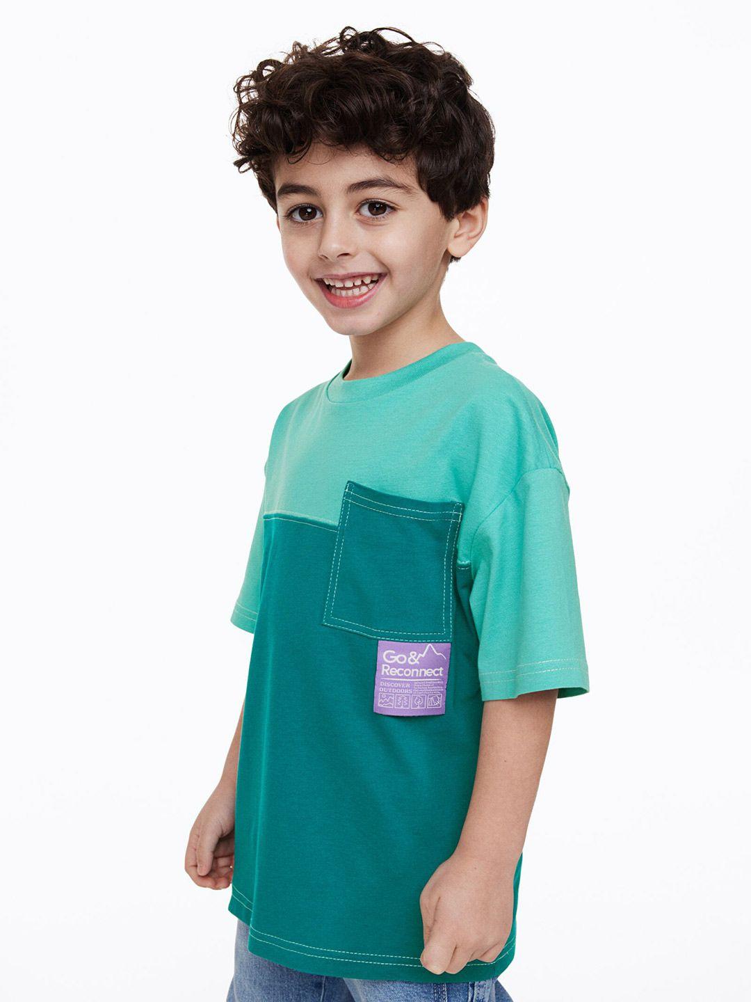 h&m infant boys pure cotton oversized jersey t-shirt