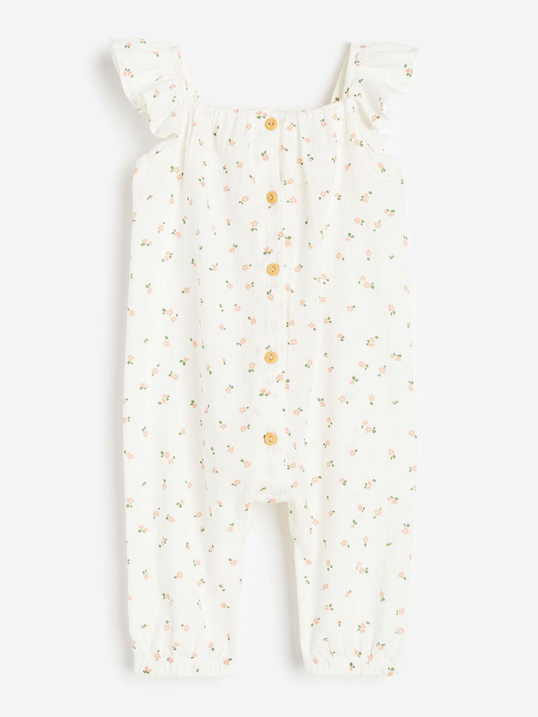 h&m infant girls pure cotton romper suit