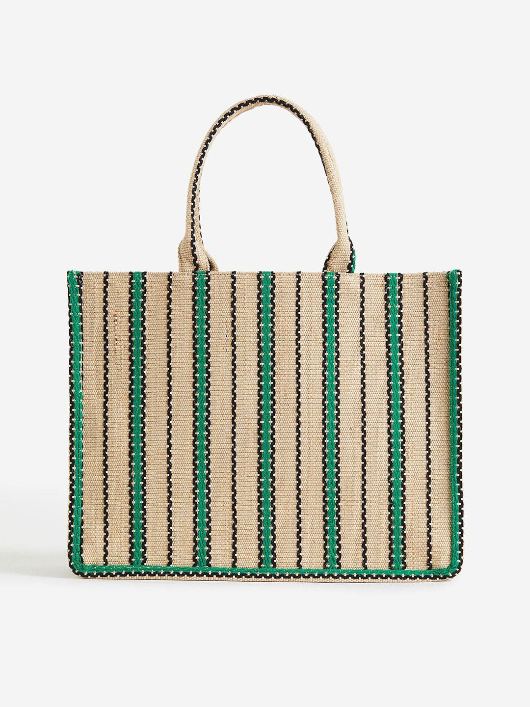 h&m jacquard-weave handbag