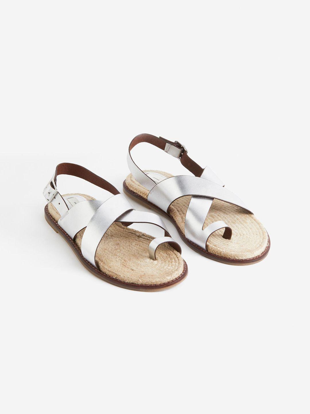 h&m leather sandals