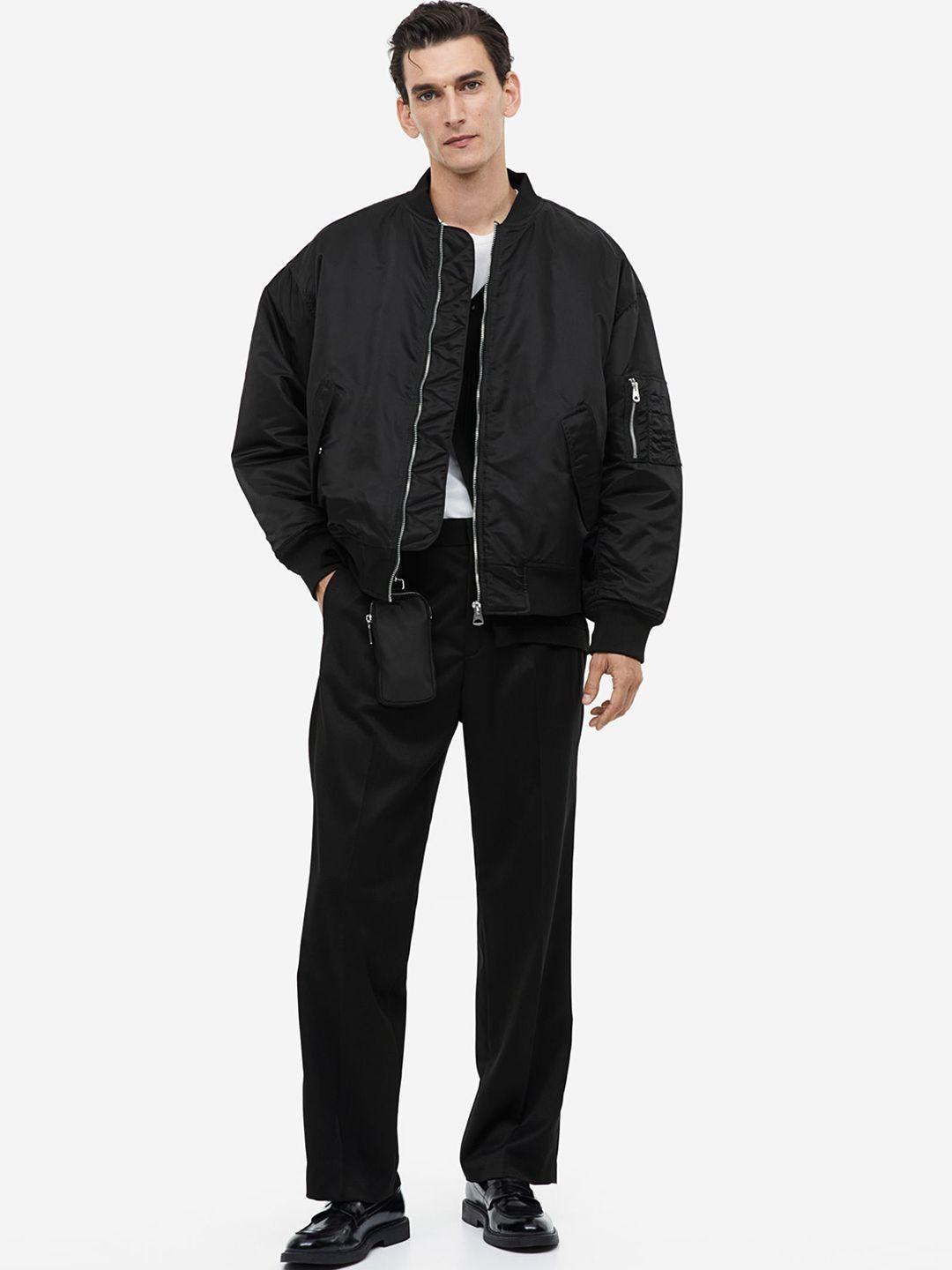 h&m loose fit bomber jacket