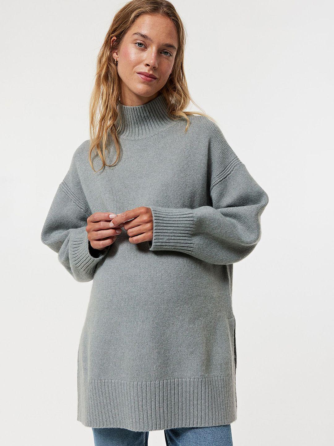 h&m mama polo-neck jumper