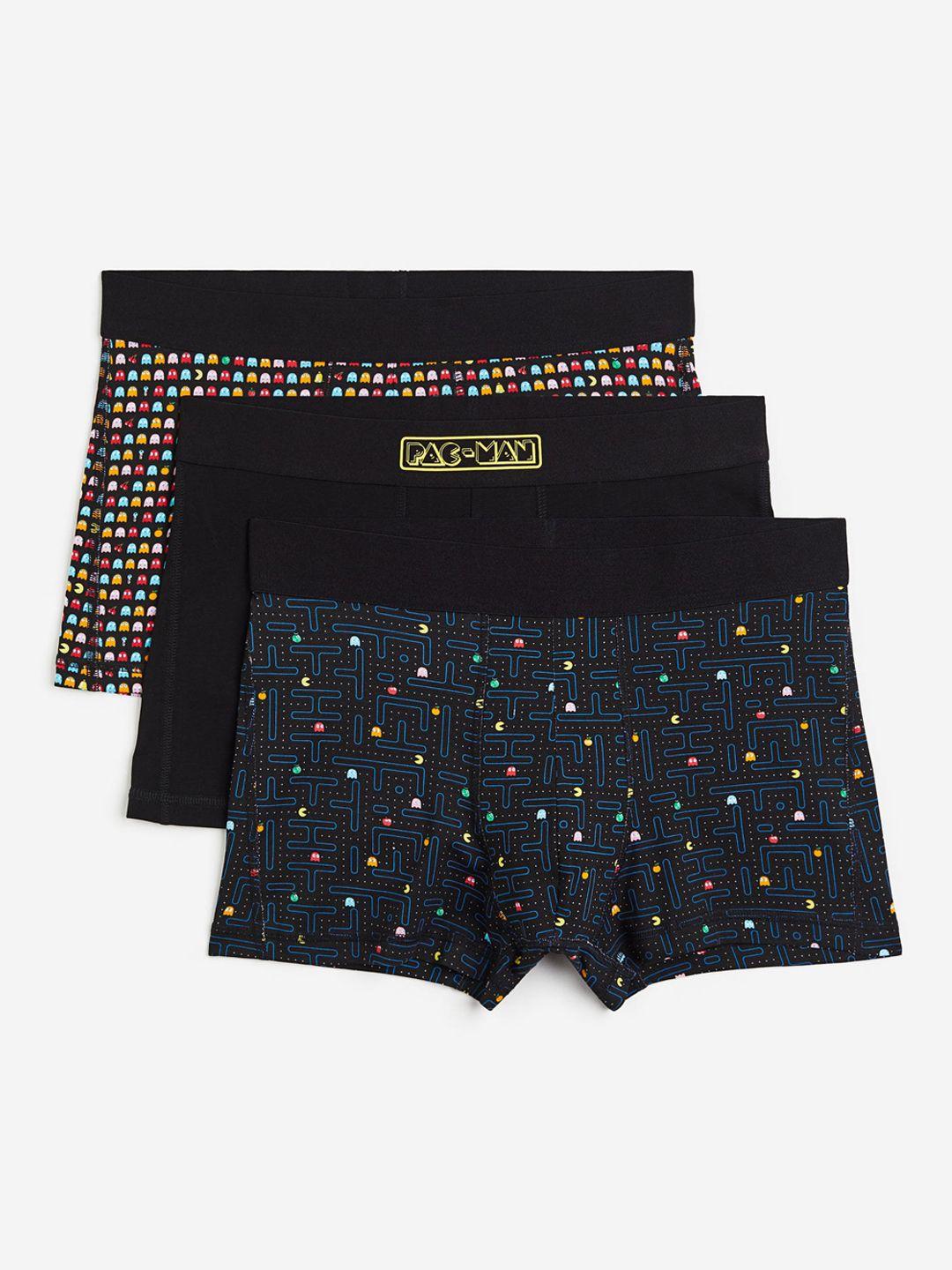 h&m men 3-pack xtra life short trunks