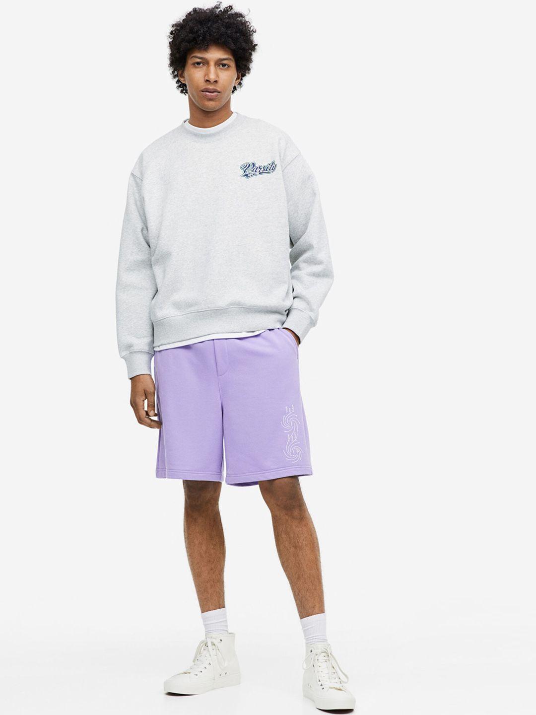 h&m men coolmax relaxed fit sweatshorts