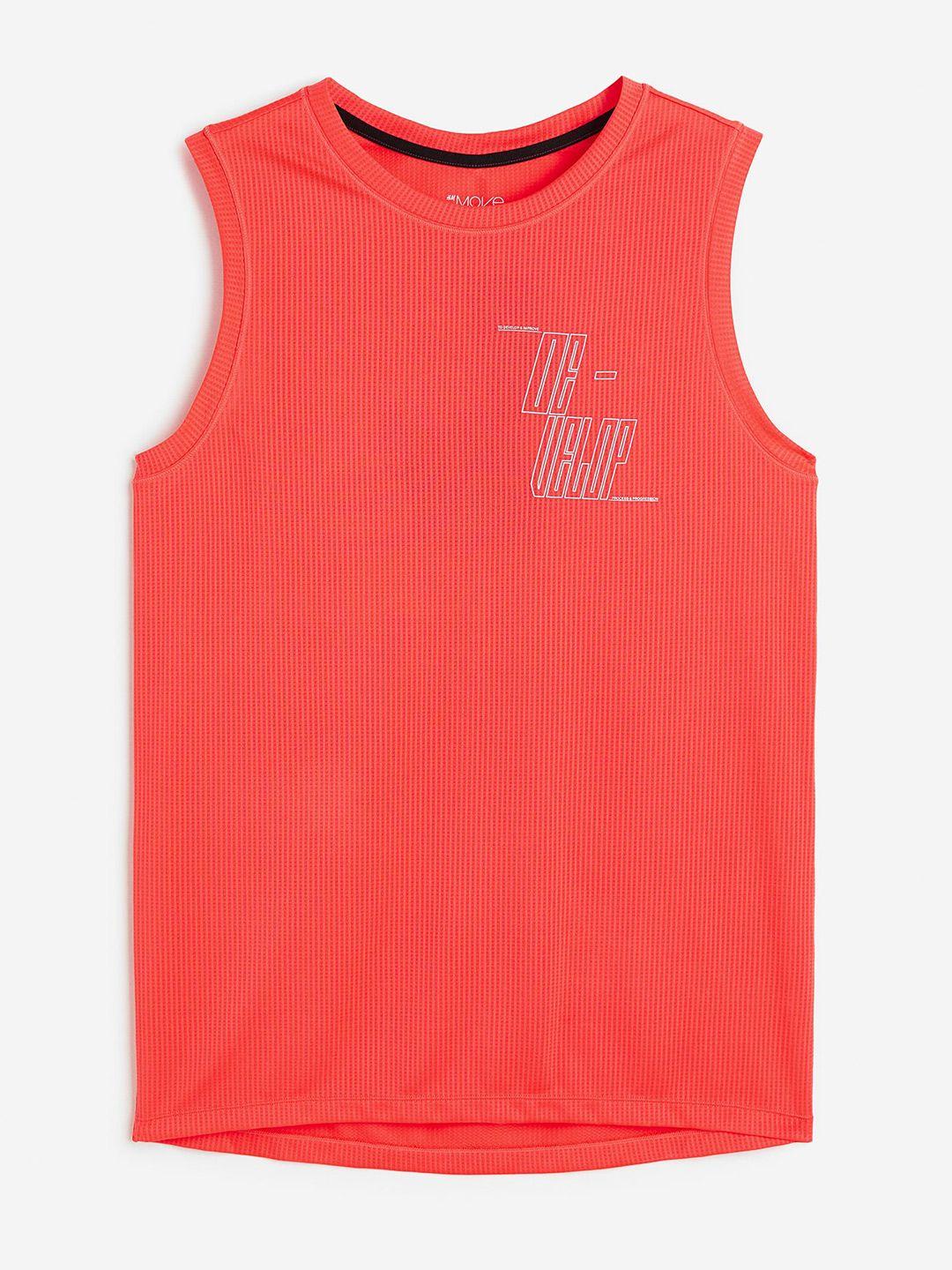 h&m men drymove running vest top