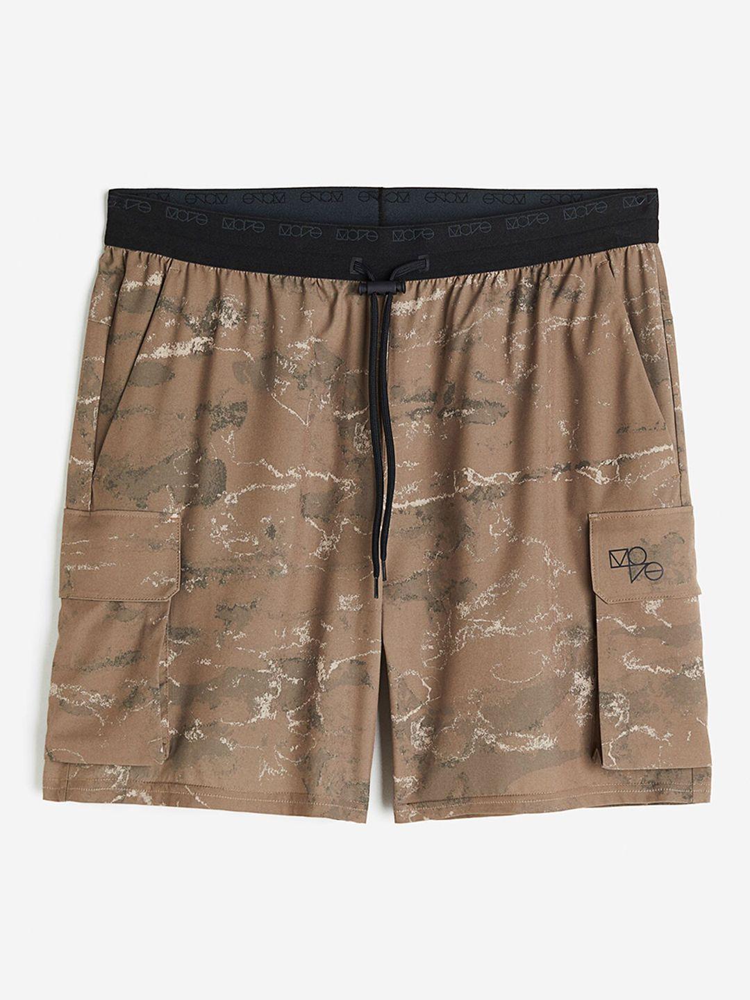 h&m men drymove sports cargo shorts