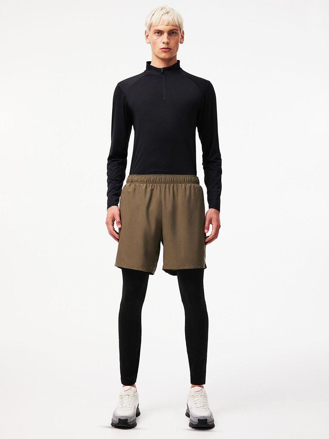 h&m men drymove woven sports shorts with pockets